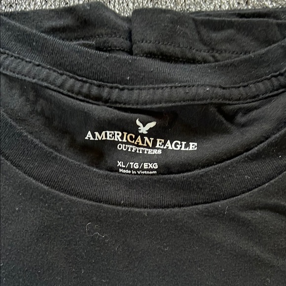 American Eagle Outfitters Black Short Sleeve Tee - Picture 3 of 4